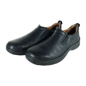 Red Wings Men's 6700 US10,5B Black Leather Steel Toe Slip-On Work Shoes